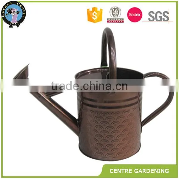Hot Sale Ancient Metal Copper Finish Watering Can