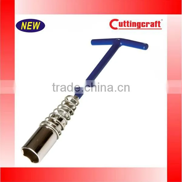 T-Handle Universal Joint Spark Plug Socket Wrench 13/16" (16MM) Remover Installer Spark Plug Wrench photo-2