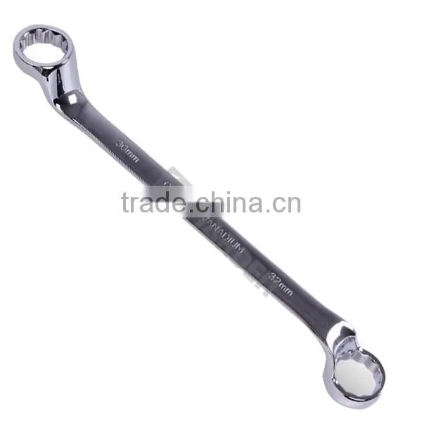 Chrome Vanadium 11 Pcs Double Ring Offset Spanner Tools Harden Brand photo-3