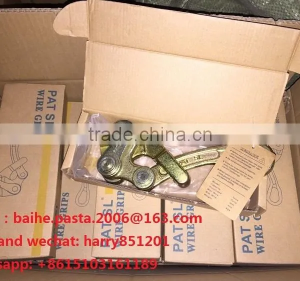 High Forge Steel Wire Grip 1T / 2T /3T, China Cable Wire Grip SL-1/SL-2/SL-3 photo-2