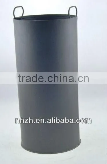 Furniture Outdoor Middle Standing Matte Black Ash Bin photo-3
