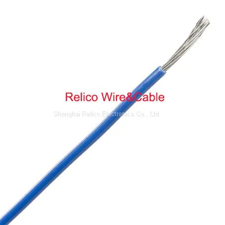 22 AWG Blue Color 100m Hook up Telfon Electrical Wire FEP Insulaterd Stranding Copper Wire photo-2