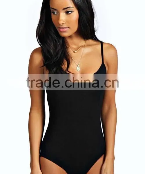 New Fashion Colors Sexy Girl Spaghetti Straps Slimming Fitness Women Bodysuit