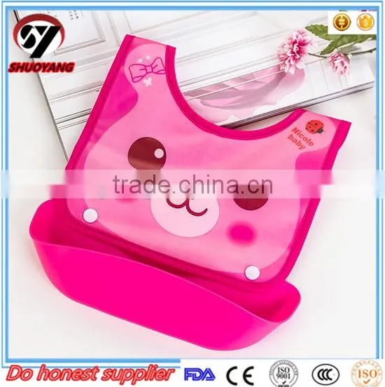 SHUOYANG The Most Popular Safety and Healthy Silicone Baby Bibs photo-4