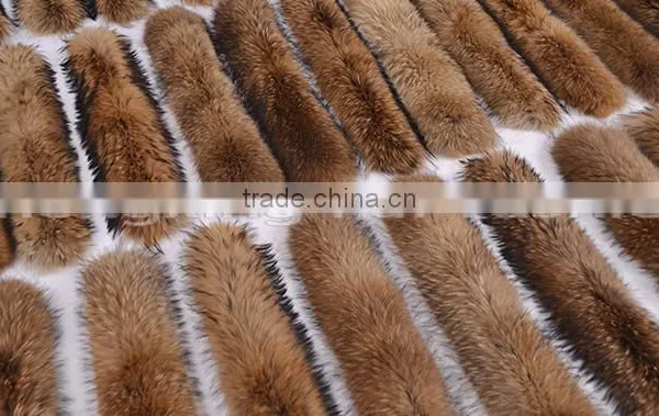 CX-A-04 OEM/Custom Made Fur Hood/ Collar Raccoon Real Fur Trim photo-2