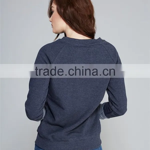Custom Quality 100 Cotton Crew Neck Sweatshirt Wholesale Sweatshirts photo-3