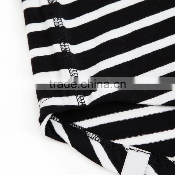 New Arrival Fashion OEM Service Fancy High Quality 100% Striped Cotton Men Tshirt T-shirt Wholesale China Manufacture photo-4