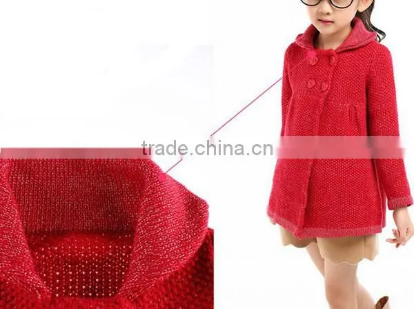 Latest Knitting Patterns Children Wool Sweater Designs For Grils photo-5