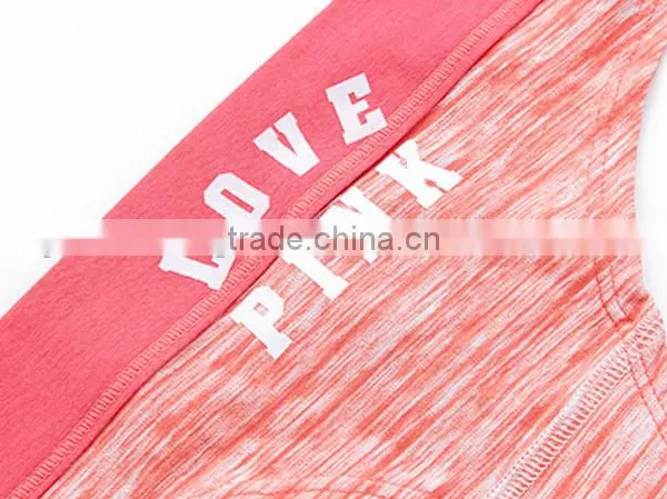 2017 China Manufacturer Personalized Your Own Brand Logo Design 95% Cotton 5% Spandex Private Label Women Hot Sexy T-Back Thongs photo-2