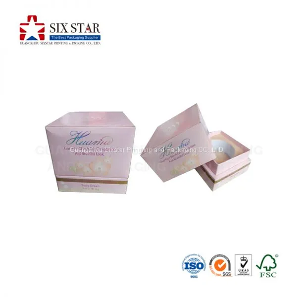 Cosmetic Make-up Products Packaging Boxes for Skin Care Complexion With Customized Design Printed photo-2