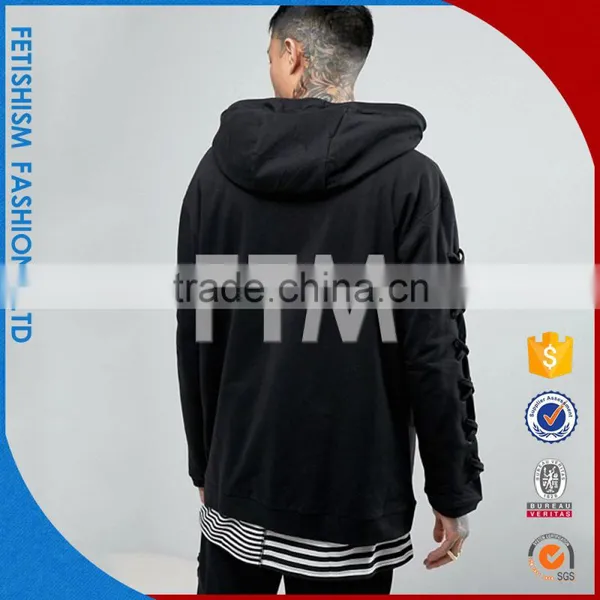 Mens Hoodie Short Sleeved T-shirt Short Sleeve T Shirt Young Male Black Student Sweater photo-4