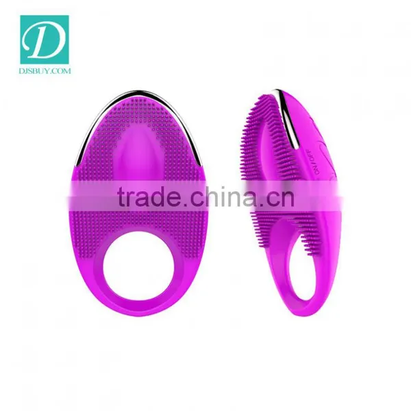 New Arrivals 20 Speed Vibrating Cock Rings Sex Products for Men Penis and Women Clitoris Stimulator photo-3