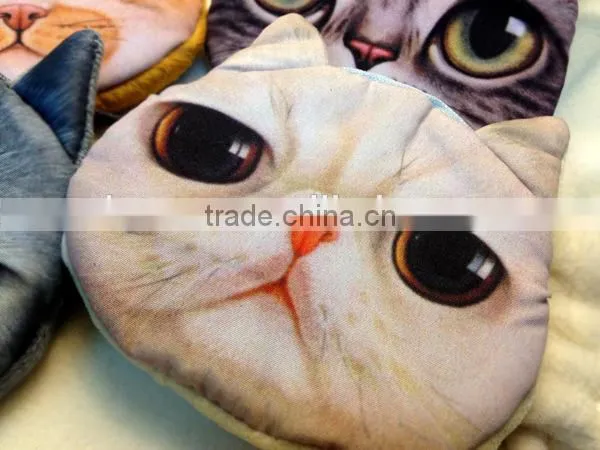 Funny Cat Face Coin Purses photo-5