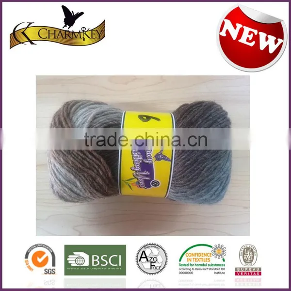 Hot Sale Fashionable Good Quality Silk /Cotton/Polyester Hand Knitting Yarn Made in China photo-6