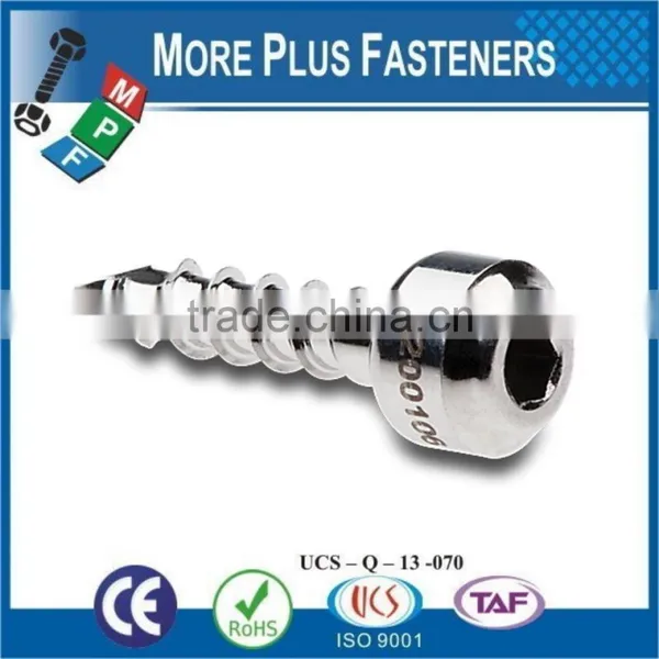 Made in Taiwan Titanium Locking Compression Temporary Threaded Special Self Tapping Screw photo-4