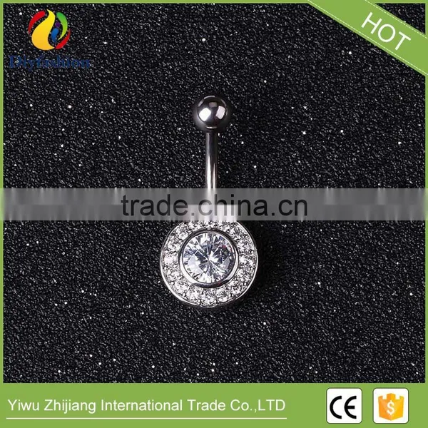 Hot Selling AAA Cubic Zricon Navel Ring With Low Price photo-5