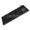 Brushed Panel Mount Keyboard With Trackball ,Function Keys and Number Keypad