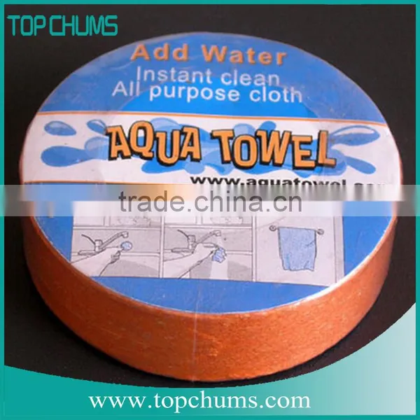 Custom Logo Promotional Magic Printed Towel,hot-pressed Purple Turkish Towel,compressed Butterfly Beach Towel photo-2