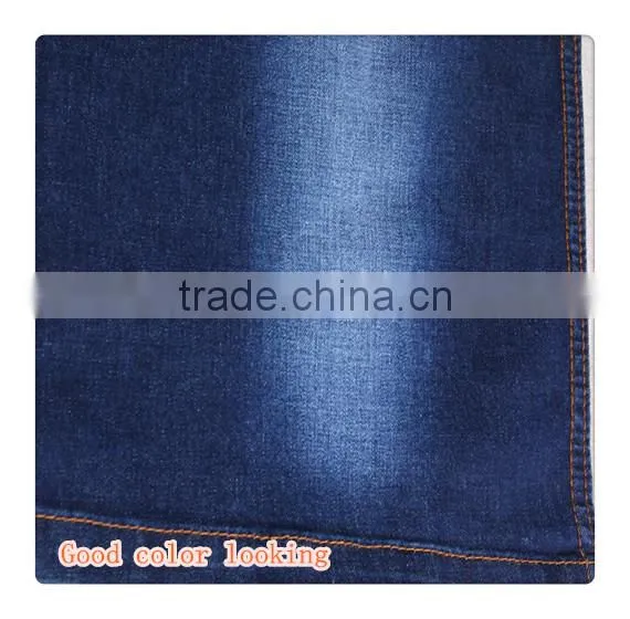 Indigo Yarn Dyed Knitted Jean Fabric Supplier photo-5