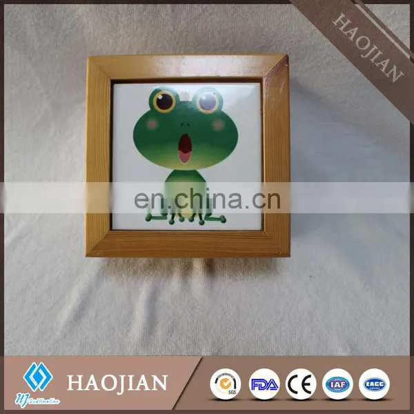 Solid Wood Toilet Tissue Holders With Sublimation Tile photo-3