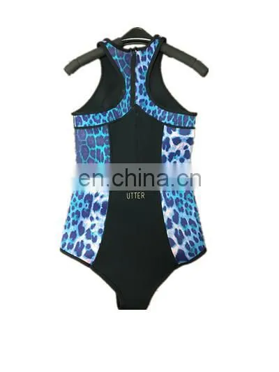 High Quality Most Popular Women Neoprene Wetsuit Swimwear Swimsuit One Piece photo-3