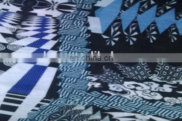 Shaoxing Winfar Textile Fashion Custom Design DTY Polyester Scuba Digital Print Fabric photo-3
