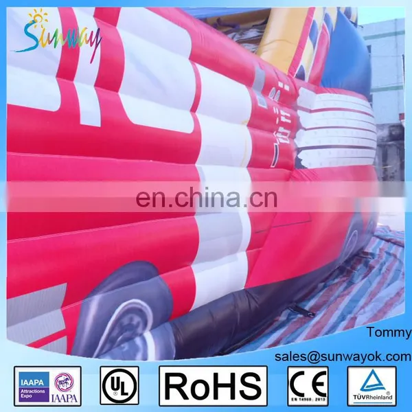 Bus Shape Inflatable Bouncer Combo With Water Slide photo-4