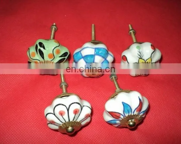 INDIAN CERAMIC HANDMADE DOOR KNOBS photo-3