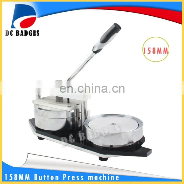Free Shipping 158 mm Button Panel Making Machine, Circular Mould Machine Including 158 mm Mold Factory Outlet photo-2
