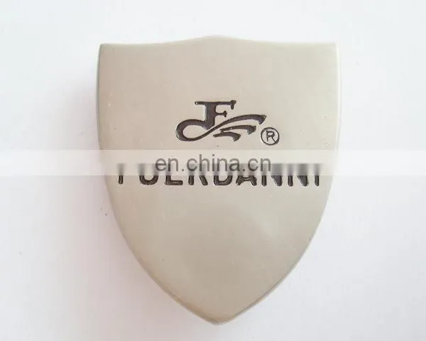 Custom Engraved Logo Metal Private Labels for Women Jeans photo-4