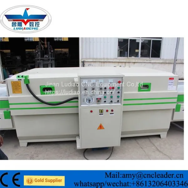 Automatic PVC Film Vacuum Membrane Press Machine for Wood Cabinet Door photo-2
