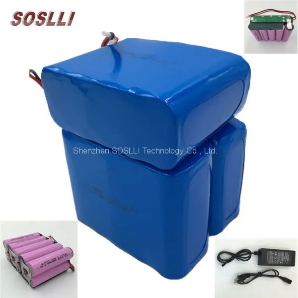 SOSLLI 5S2P OEM ODM 18.5V 18650 Rechargeable Lithium Ion Battery