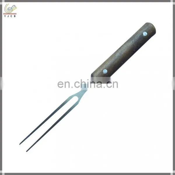 U Shaped New Good Marshmallow Roasting Fork With Wooden Handle