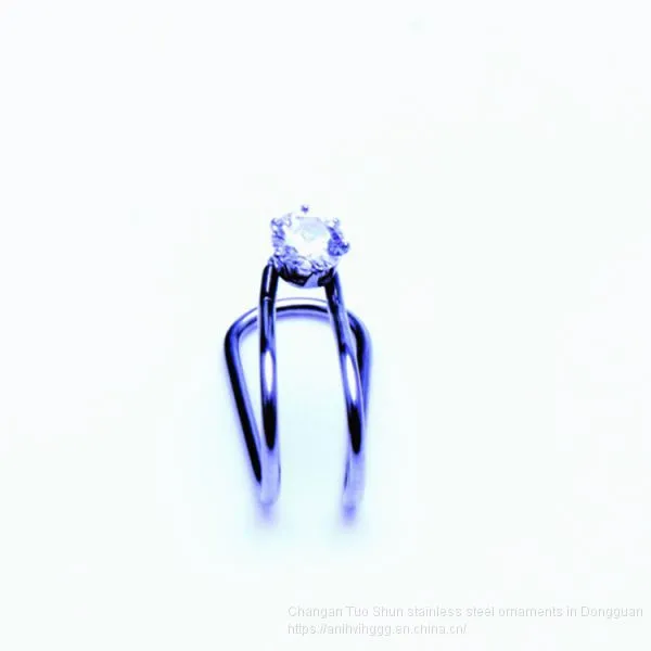 Amazon Hot Diamond Ear Clip Without Pierced Ears Can Also Wear Foreign Trade Earrings Wholesale Manufacturers. photo-4