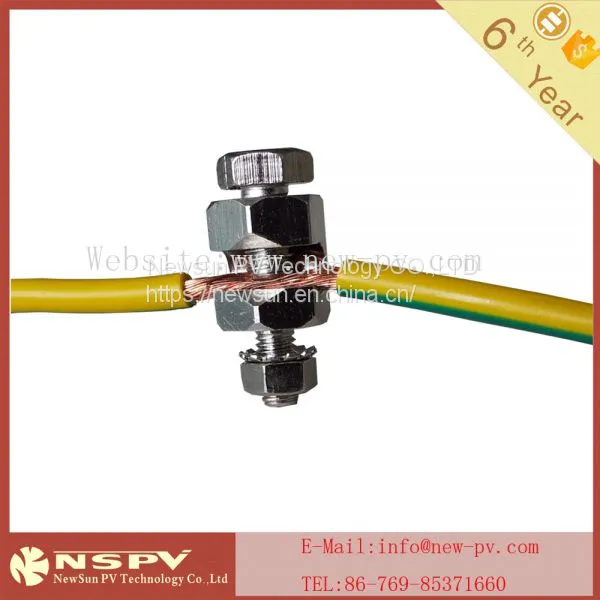 Solar PV Grounding Connector and Earth Lugs for 1.5-16sqmm photo-3