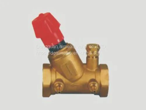 Brass Wire Port Balancing Valve Papermaking Equipment