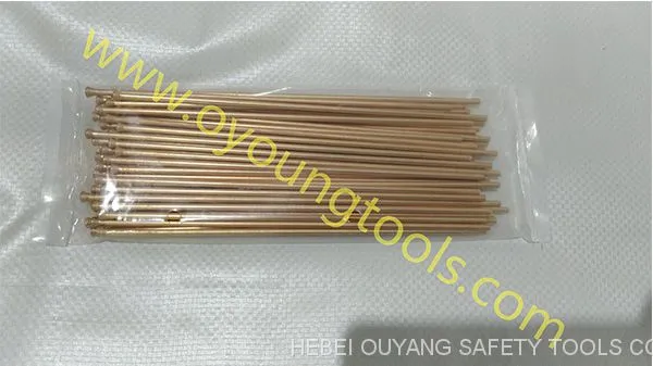 Non Sparking Scaling Needles 3*180mm By Copper Beryllium ATEX FM Certificate photo-2