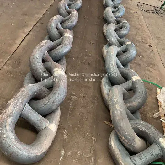 70mm 73mm U2 U3 Grade Marine Ship Anchor Chain in Stocks photo-5