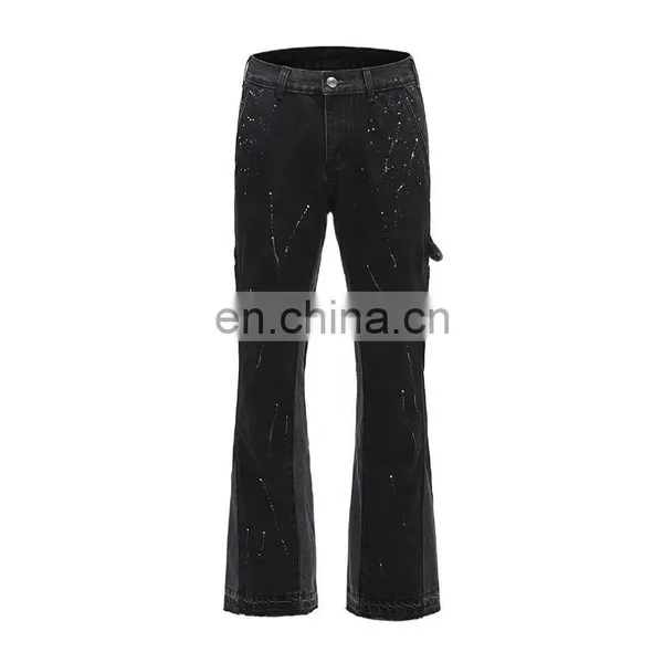 DiZNEW WHOLESALE BIKER LOOSE STRAIGHT SLIM FIT BIKER JEANS MEN photo-2