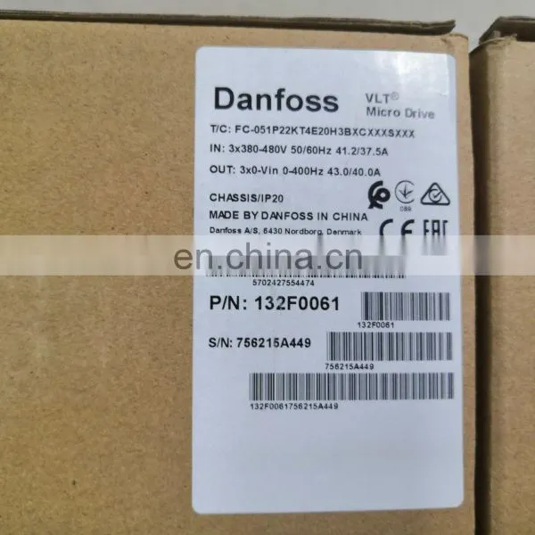 Danfoss Micro Drive 2.2KW FC-051P22KT4E20H3BXCXXXSXXX 132F0061 photo-3