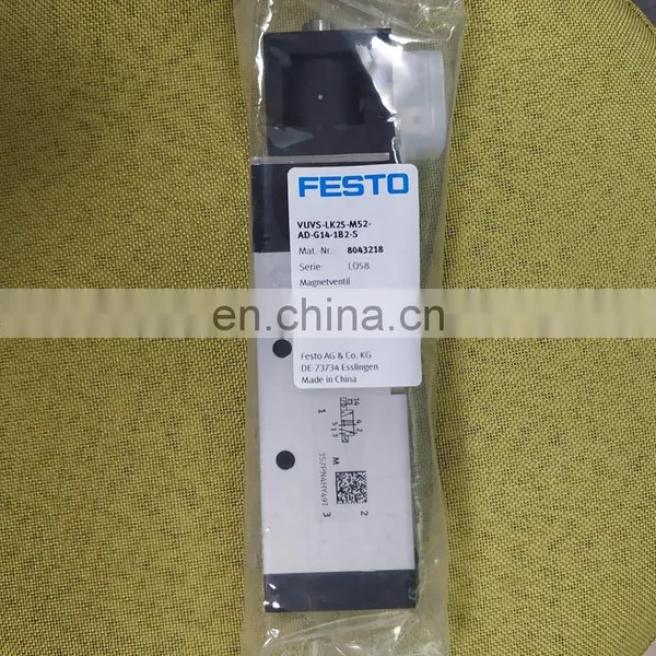 100% Original and New Solenoid Valve VUVS-LK25-M52-AD-G14-1B2-S 8043218 photo-2