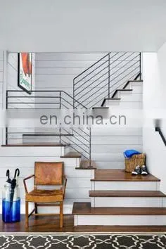 Top Class Aluminium Stainless Steel Stairs Indoor Design Pillars Post With Black Golden Colour photo-5
