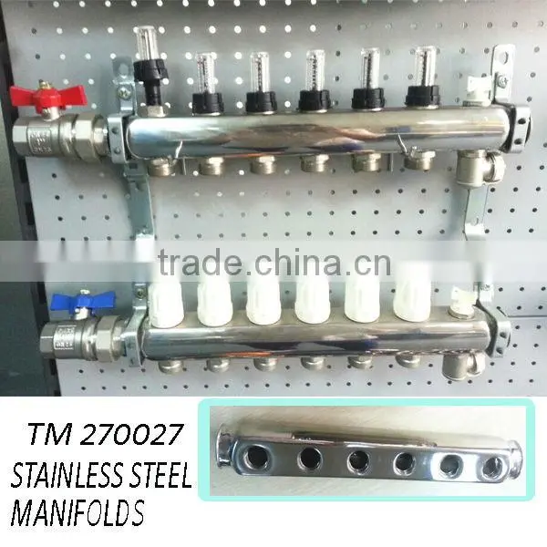 Underfloor Heating Manifold Floor Heating System Stainless Steel Manifolds photo-5