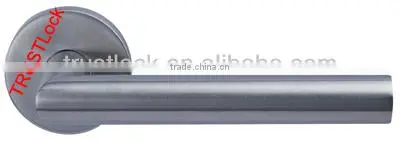 TH003:Stainless Steel Lever Handle With Escutcheon photo-3