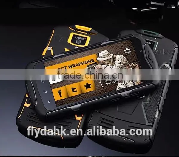 Jeep J6 Ip68 5.0 Inch MTK6582 Quad Core Big Battery Android 4.4 Waterproof Rugged Mobile Phone. photo-2