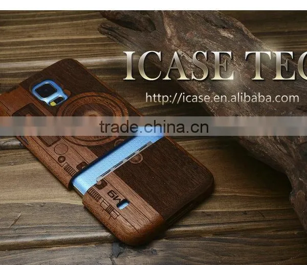 Customized Case, Cell Phone Case for Samsung Galaxy s5 Wood Bamboo Case photo-6