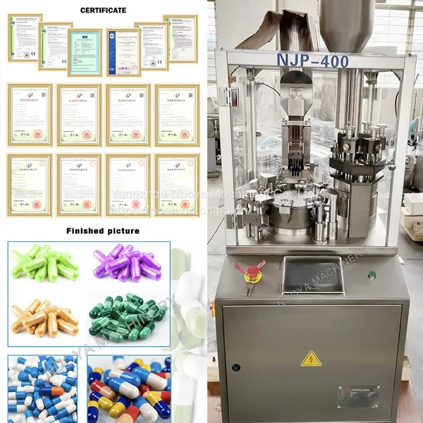 NJP-400 Fully Automatic Capsule Making Pharmaceutical Industry Capsule Filling Machine photo-5