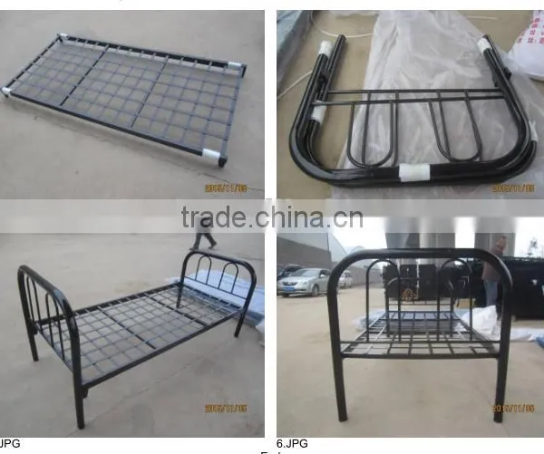 Home Furniture General Use and Metal Material Military Metal Bunk Beds photo-3