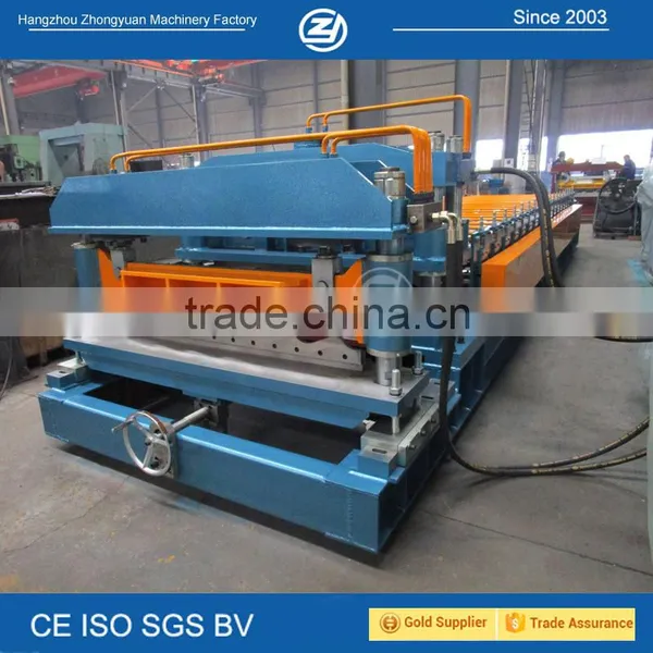 Corrugated Iron Roofing Sheet Roll Forming Making Machine photo-3