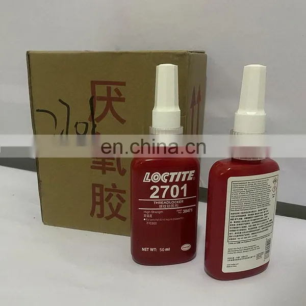 Loctiter 2701 Glue Green High-strength Thread Locker Oil-resistant High-viscosity Anaerobic Glue photo-3